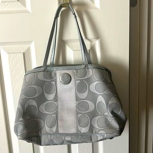 Coach purse with wallet and check book